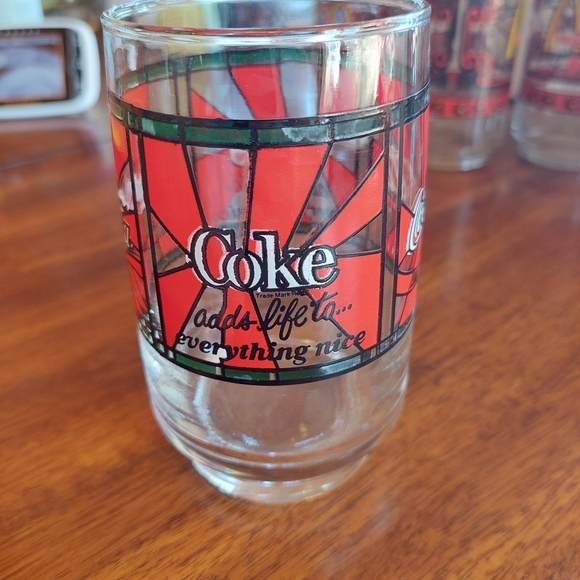 Coca-Cola Coke Vintage Drinking Glass Adds Life to Everything Nice GUC - Picture 2 of 4